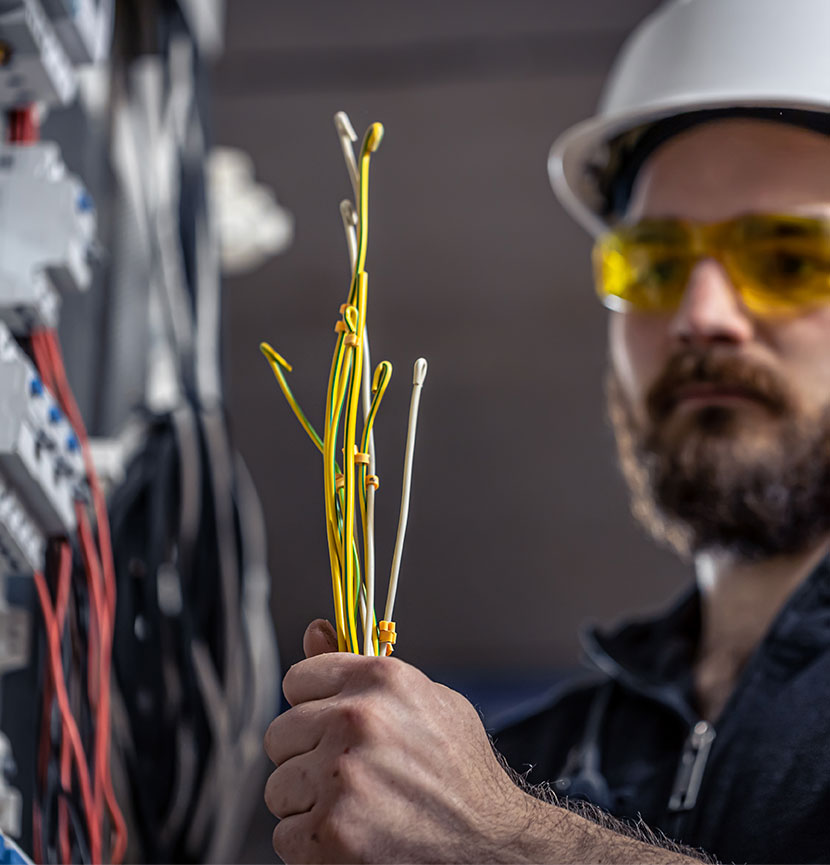 Travaux d’électricité sur réseau intérieur en rénovation
